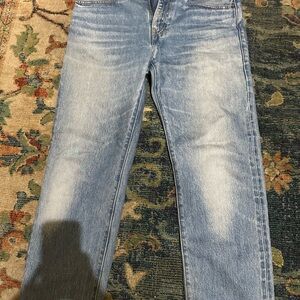 Levi’s made and crafted 502 tapered selvedge men’s jeans